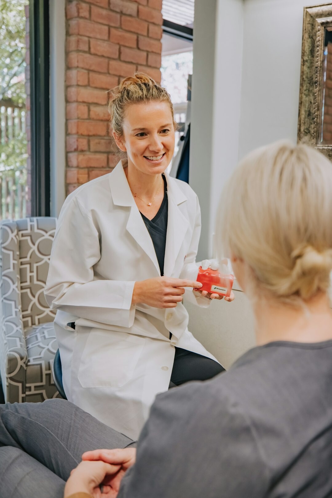 doctor explaining to patient